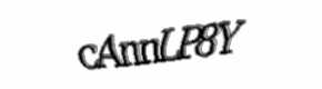 Security check image, please type the characters shown